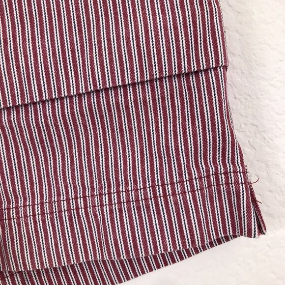 Riveted By LEE Womens Striped Cotton Shorts size 6M - Picture 9 of 9